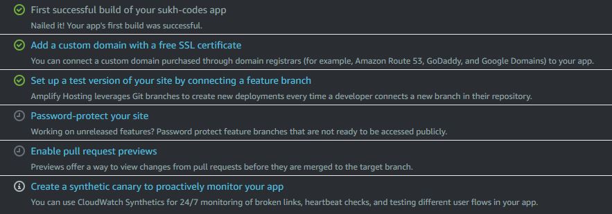 AWS Amplify: Onboarding